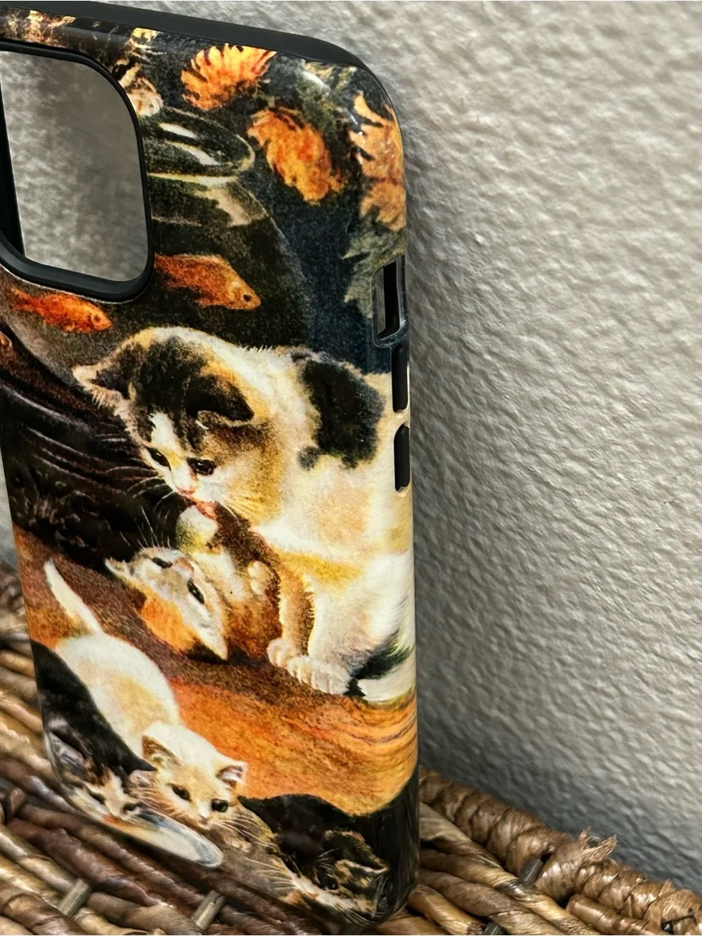 Apple iPhone 12 Pro Max 19th-century Kitten Art Protective Case